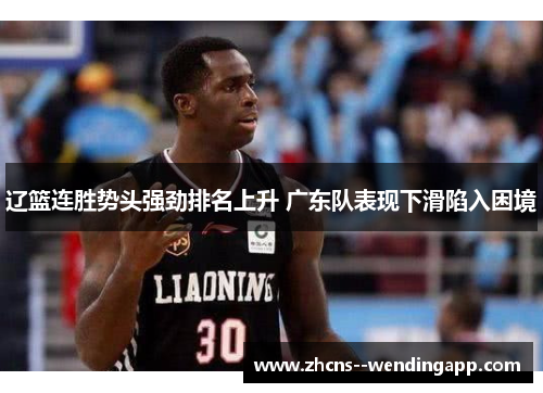 辽篮连胜势头强劲排名上升 广东队表现下滑陷入困境